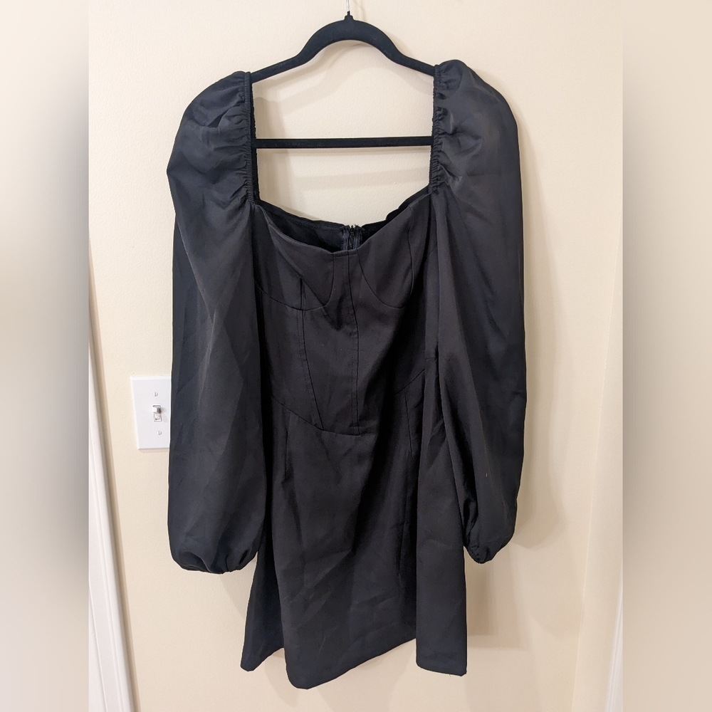 Missguided Milkmaid Skater Dress